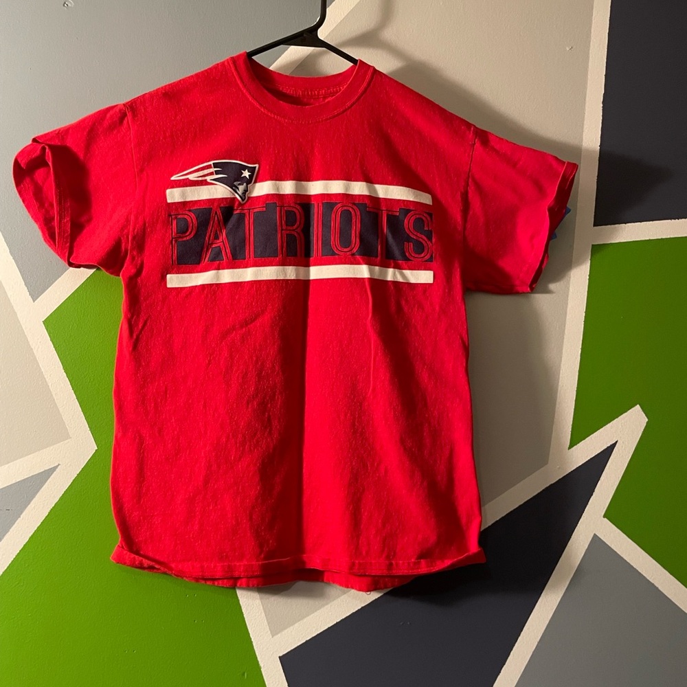 Patriots mens Red T-Shirt